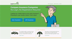 Desktop Screenshot of lmbinsurance.com